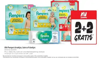 Jumbo Alle Pampers broekjes, luiers of doekjes aanbieding