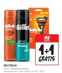 Jumbo Alle Gillette aanbieding