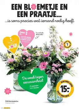 Jumbo PLUK Kletsboeketten aanbieding