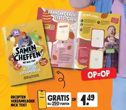 Jumbo RECEPTEN VERZAMELBOEK NICK TOET aanbieding