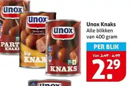 Hoogvliet Unox Knaks aanbieding