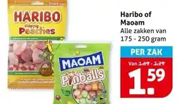 Hoogvliet Haribo of Maoam aanbieding