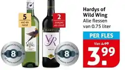 Hoogvliet Hardys of Wild Wing aanbieding