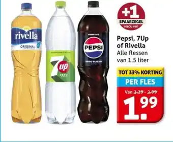 Hoogvliet Pepsi 7Up of Rivella aanbieding