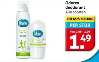 Hoogvliet Odorex deodorant aanbieding