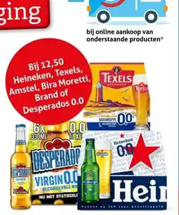 Hoogvliet Heineken texels amstel bira moretti brand of desperados 0.0 aanbieding