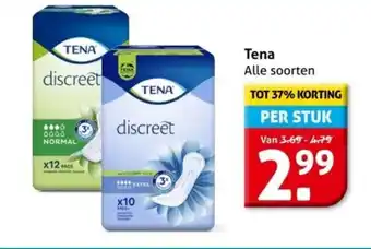 Hoogvliet Tena aanbieding