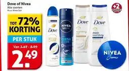 Hoogvliet Dove of NIVEA aanbieding