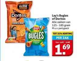 Hoogvliet Lay's Bugles of Doritos aanbieding
