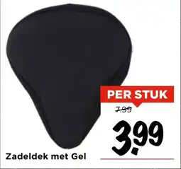 Vomar Voordeelmarkt Zadeldek met Gel aanbieding