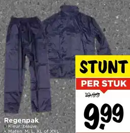 Vomar Voordeelmarkt Regenpak aanbieding