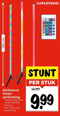 Vomar Voordeelmarkt Ambiance Vloer verlichting aanbieding