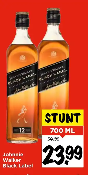 Vomar Voordeelmarkt Johnnie Walker Black Label aanbieding