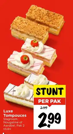 Vomar Voordeelmarkt Luxe Tompouces Slagroom aanbieding