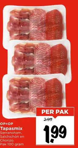Vomar Voordeelmarkt Tapasmix aanbieding