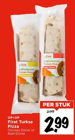 Vomar Voordeelmarkt Firat Turkse Pizza aanbieding
