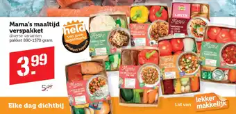 Coop Mama's maaltijd verspakket aanbieding
