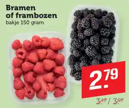 Coop Bramen of frambozen aanbieding