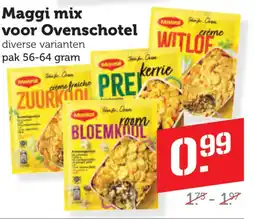 Coop Maggi mix voor Ovenschotel aanbieding