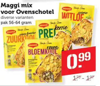 Coop Maggi mix voor Ovenschotel aanbieding