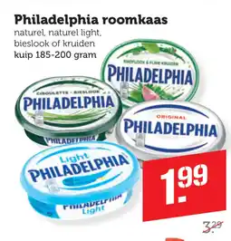Coop Philadelphia roomkaas aanbieding