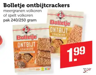 Coop Bolletje ontbijtcrackers aanbieding