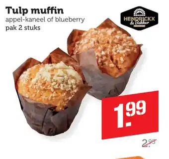 Coop Tulp muffin aanbieding