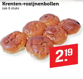 Coop Krenten-rozijnenbollen aanbieding