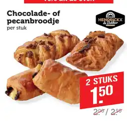 Coop Chocolade-of pecanbroodje aanbieding