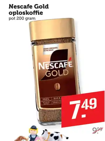 Coop Nescafe Gold oploskoffie aanbieding