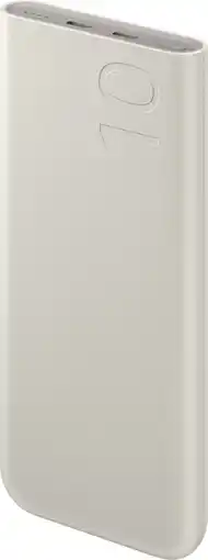 Amazon Samsung Powerbank 10000mAh 25W - Beige aanbieding