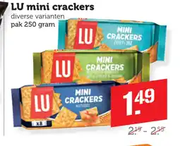 Coop LU mini crackers aanbieding