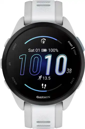 MediaMarkt GARMIN Forerunner 165 Smartwatch Wit aanbieding