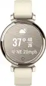 MediaMarkt GARMIN Lily 2 Smartwatch Wit-Goud aanbieding