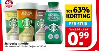 Hoogvliet Starbucks ijskoffie aanbieding