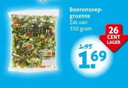 Hoogvliet Boerensoep- groente aanbieding