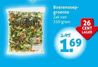 Hoogvliet Boerensoep- groente aanbieding