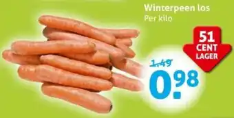 Hoogvliet Winterpeen aanbieding