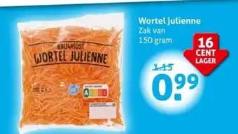 Hoogvliet Wortel julienne aanbieding
