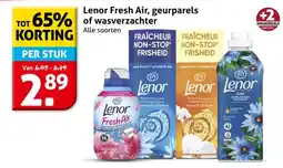 Hoogvliet Lenor Fresh Air, geurparels aanbieding