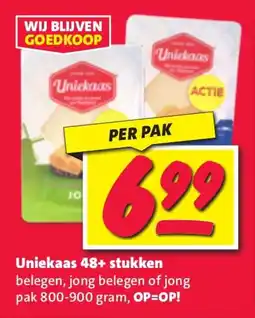 Nettorama Uniekaas 48+ stukken aanbieding