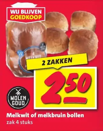 Nettorama Melkwit of melkbruin bollen aanbieding
