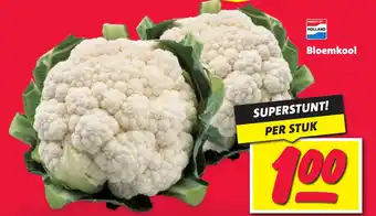 Nettorama Bloemkool aanbieding