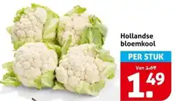 Hoogvliet Hollandse bloemkool aanbieding