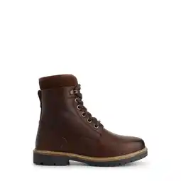 ANWB Travelin' Larvik Dames Veterboots Gevoerd Donker Bruin aanbieding