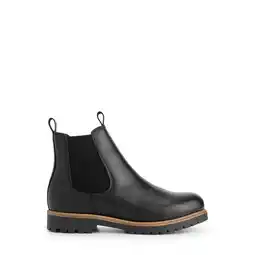 ANWB Travelin' Agder Dames Chelsea boots Leer Zwart aanbieding