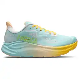 Foot Locker Hoka Clifton 10 Sneakers Heren - Blauw - Maat 42 - Mesh/Synthetisch aanbieding