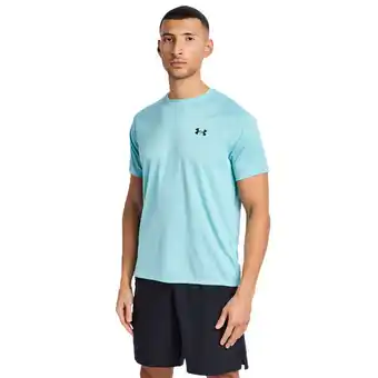 Foot Locker Under Armour Tech T-shirts Heren - Blauw - Maat S - Poly Jersey aanbieding