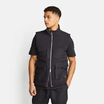 Foot Locker Adidas Utility Jassen Heren - Zwart - Maat XS - Katoen Ripstop aanbieding