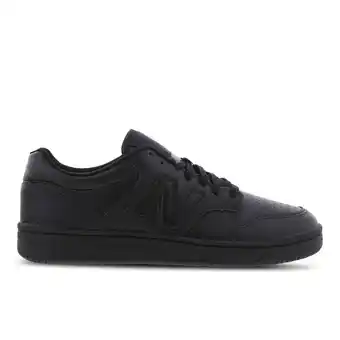 Foot Locker New Balance 480 Sneakers Heren - Zwart - Maat 40 - Leer aanbieding